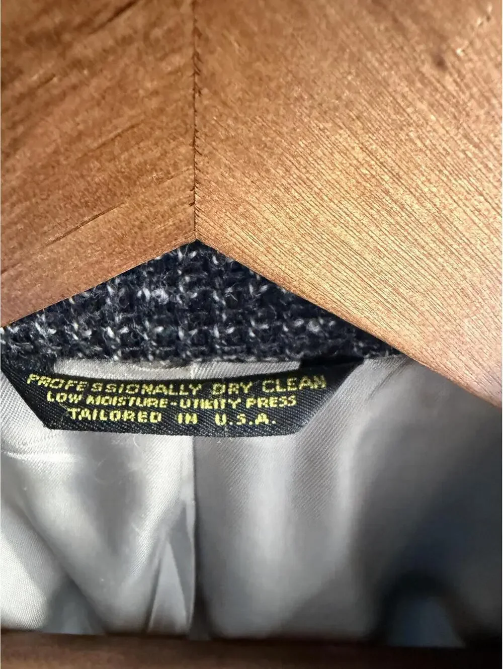 Rue Royal Nino Cerruti vintage 100% wool suit jacket